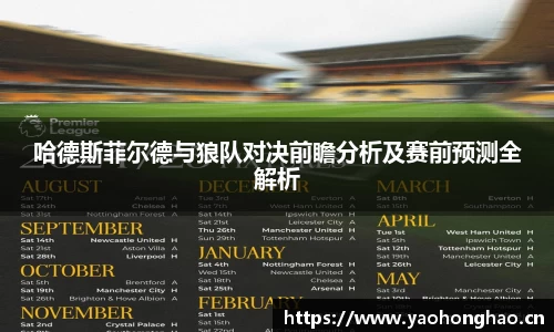 哈德斯菲尔德与狼队对决前瞻分析及赛前预测全解析
